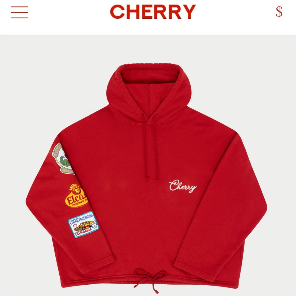 Cherry LA Red Hoodie